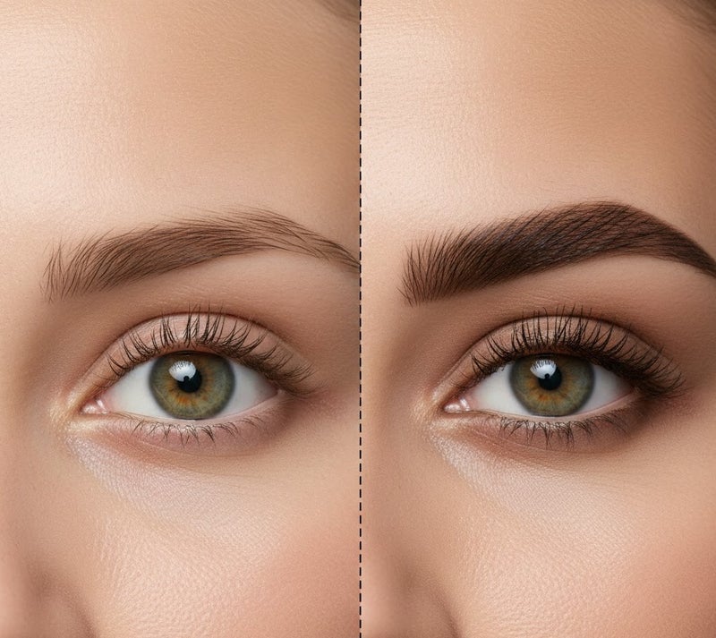 Palladio Brow Powder for Eyebrows with Jojoba Oil & Shea Butter, Includes Applicator Brush, PBP02 – Auburn - Image 2